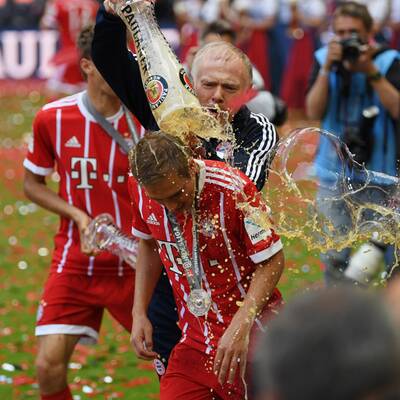 Lahm, Alonso, Titel: So feiern die Bayern
