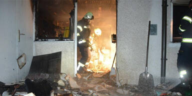 G&auml;nserndorf: Katze stirbt bei Hausbrand