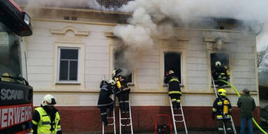 95-J&auml;hrige bei Brand in Einfamilienhaus gestorben