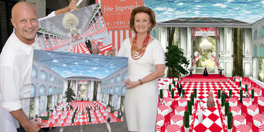 Fête Impériale in Rot-Weiß-Rot 