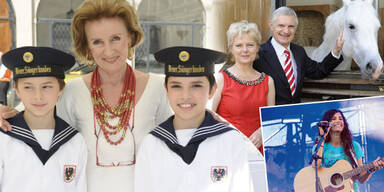 Fête Impériale in Rot-Weiß-Rot 