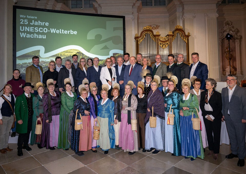 25 Jahre UNESCO-Weltkulturerbe Wachau