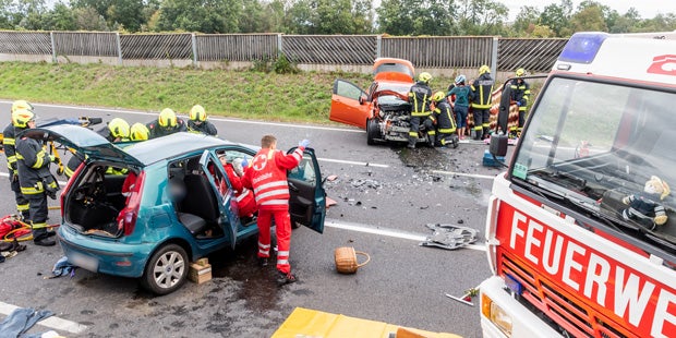 Unfall Asten B1 eine Tote