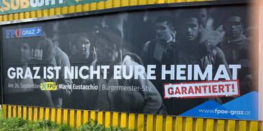 Mega-Wirbel um dieses FP&Ouml;-Wahlplakat