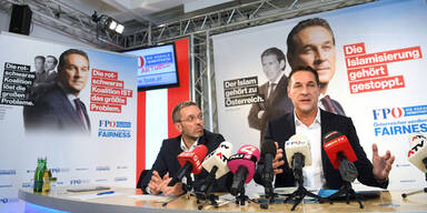 FP&Ouml; Wahlplakate