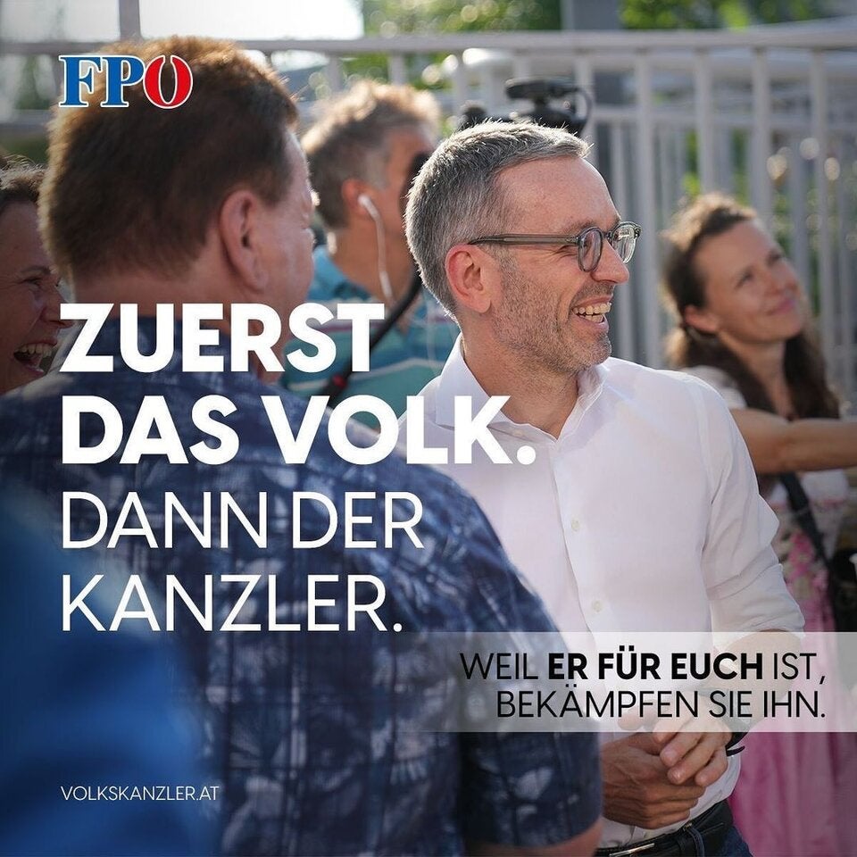 FPÖ-Wahlplakate