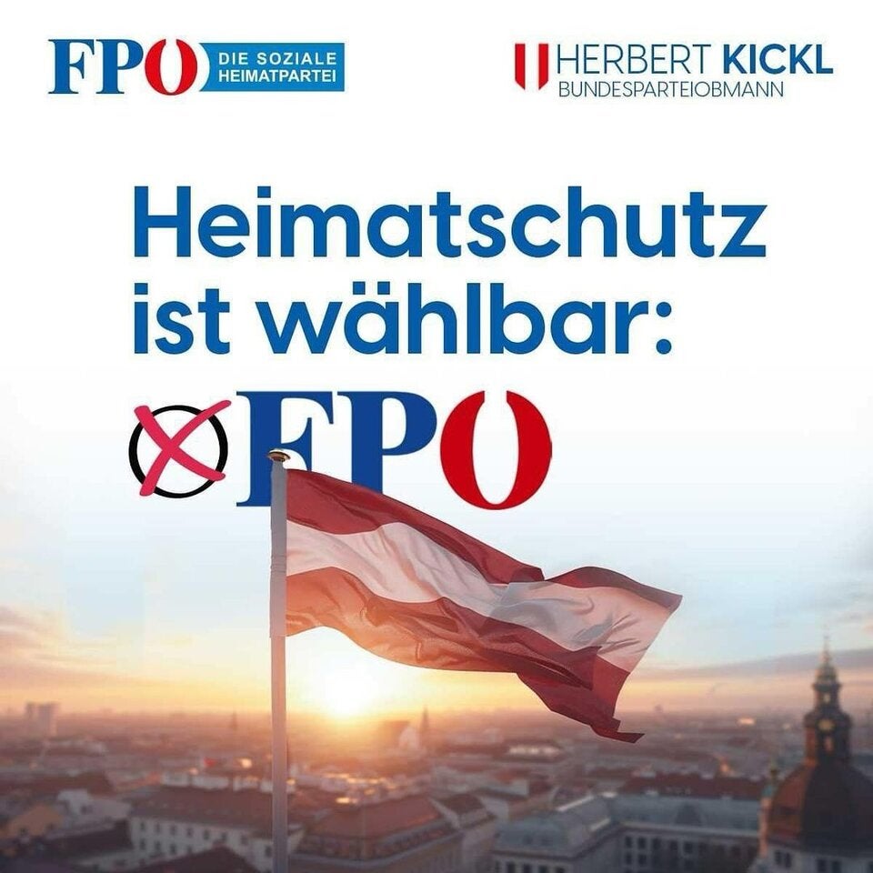 FPÖ-Wahlplakate