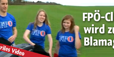 FPÖ blamiert sich mit Wahlkampfvideo