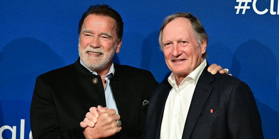 Arnold Schwarzenegger und Franz Klammer