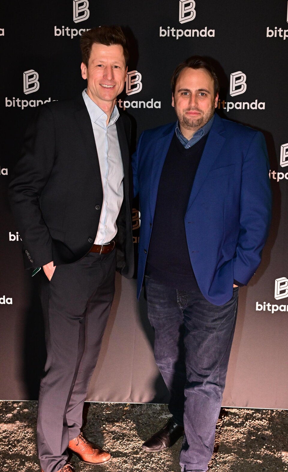 Hannes Reichelt und Bitpanda-Austria-Commercial Director Martin Beranek. 