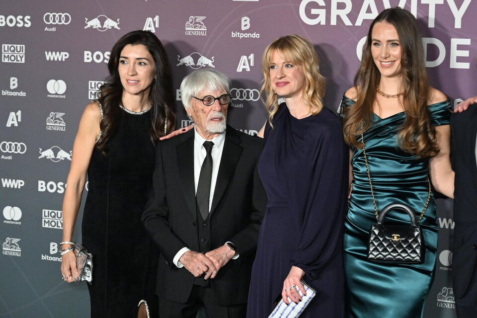Bernie Ecclestone mit Familie
