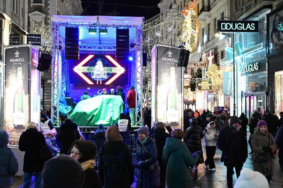Eisiger Silvester-Pfad: 250.000 Wiener feierten friedlich