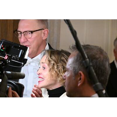 Sharon Stone am Opernball