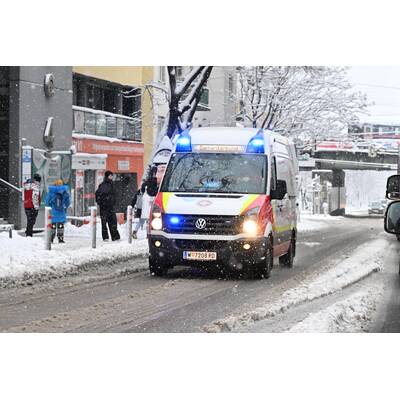 Schnee-Chaos in Wien 