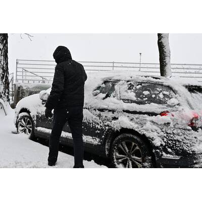 Schnee-Chaos in Wien 