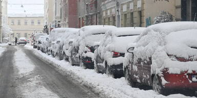 Schnee-Chaos: 100 Eins&auml;tze alleine in Wien