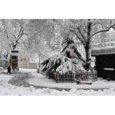 Schnee-Chaos in Wien 