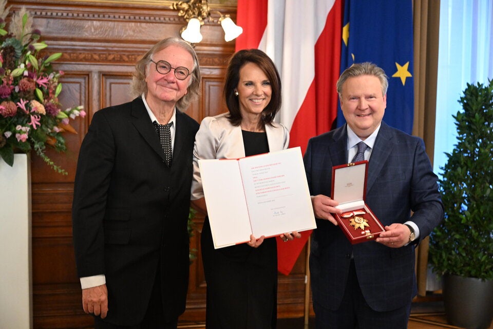 Peter Hofbauer, Vera Russwurm und Michael Ludwig