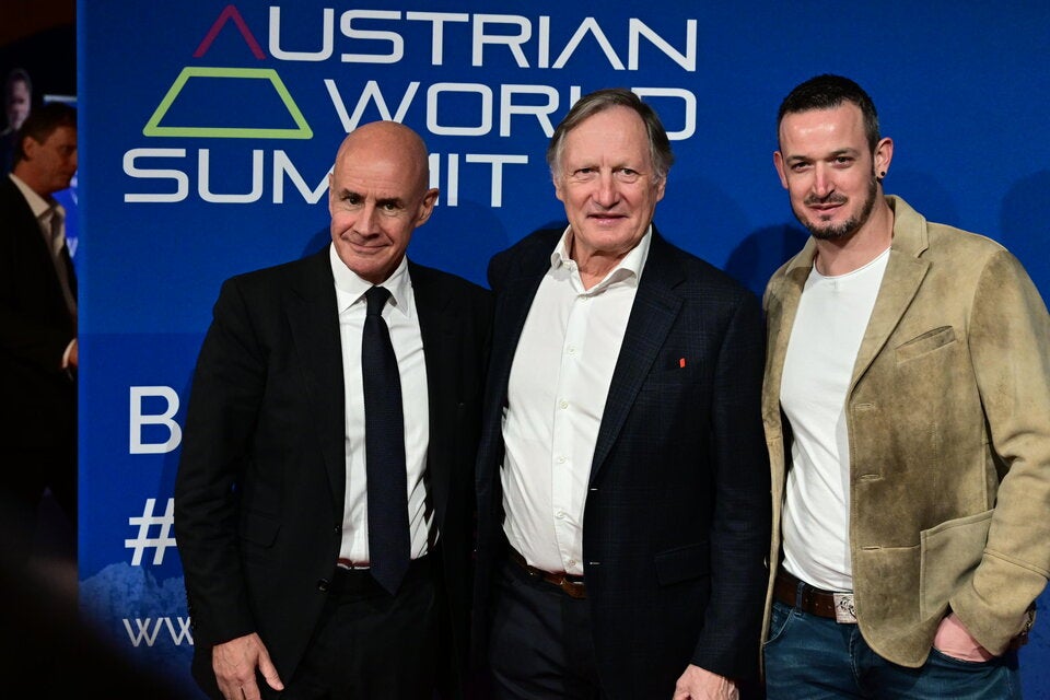 Johann Eliasch, Franz Klammer und Dominik Paris