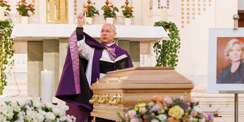 Christiane Hörbiger wurde am Zentralfriedhof beigesetzt