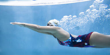 Schwimmen Sie sich schlank