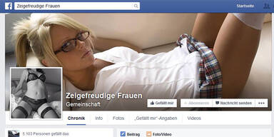 Nackte Frauen erobern Facebook