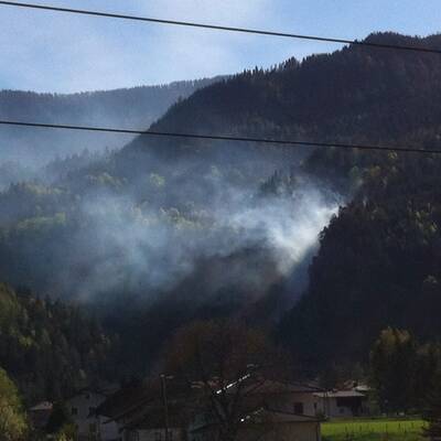 Waldbrände in Kärnten 