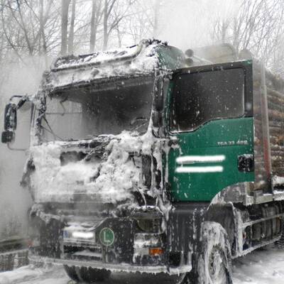 Die Feuerwehr Bernstein war im Großeinsatz