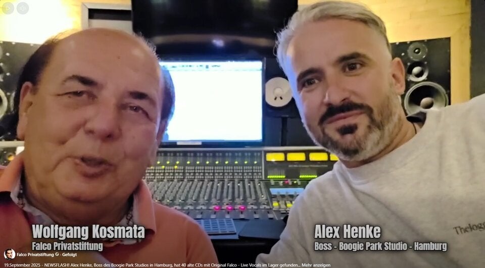 Falco-Sensation: 40 CDs mit Originalaufnahmen gefunden!