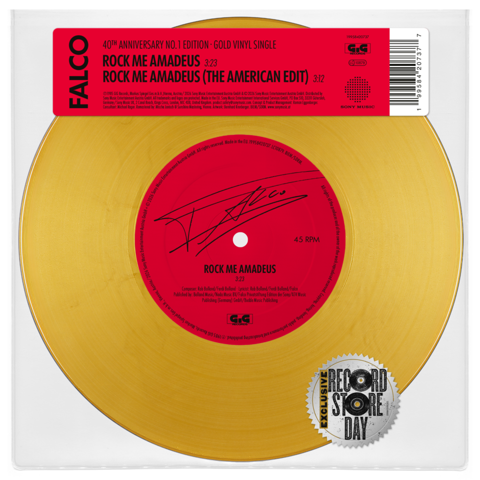 Austropop-Hammer: zum 40. Chart-Jubiläum kommt eine absolute Falco-Rarität!