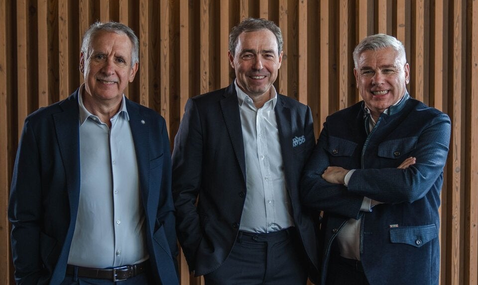 Andreas Falkensteiner (Aufsichtsratsmitglied FMTG), Otmar Michaeler (CEO FMTG) und Erich Falkensteiner (Aufsichtsratsvorsitzender FMTG)