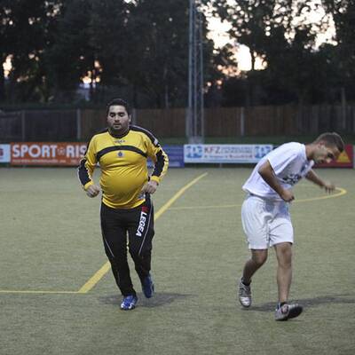 Training der Pleite-Elf Atletico