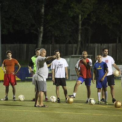 Training der Pleite-Elf Atletico