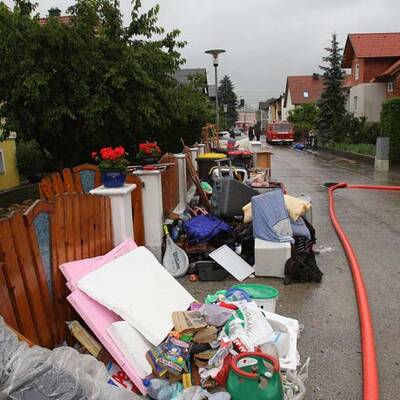 Land unter in Österreich