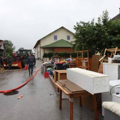 Land unter in Österreich