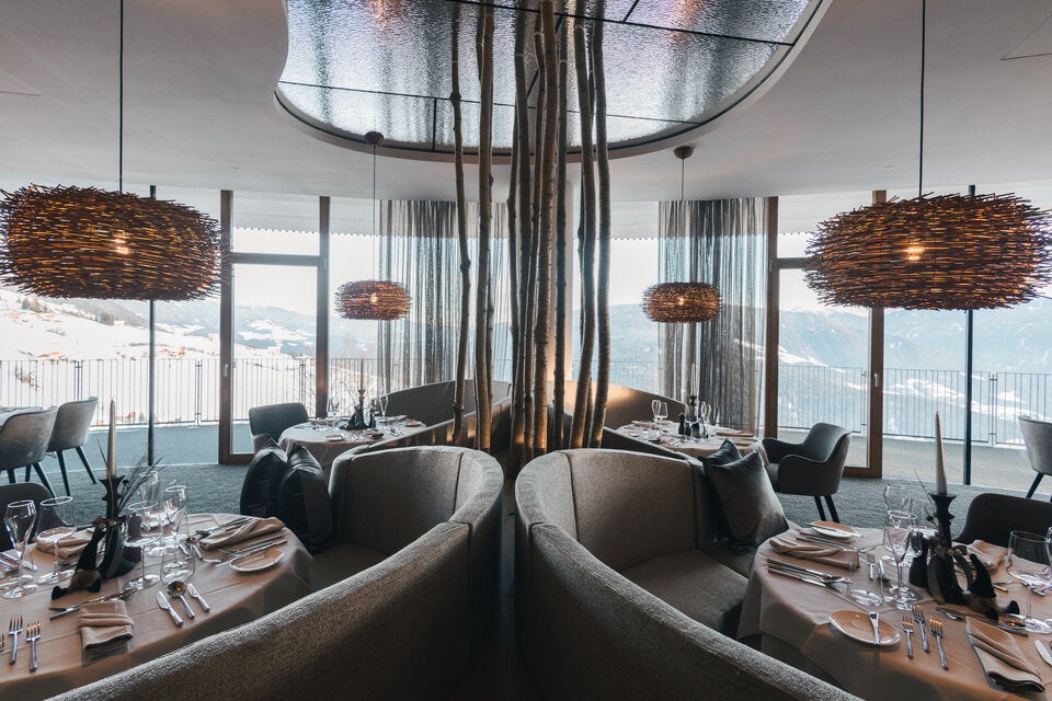 Essen in stylischer Atmosphäre.