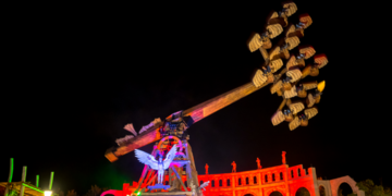 Familypark Flugmaschine Hafenschere