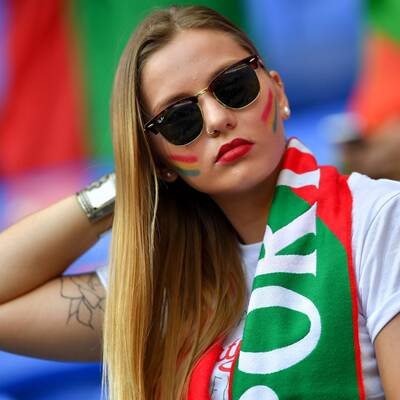 Sexy Fans der Europameisterschaft
