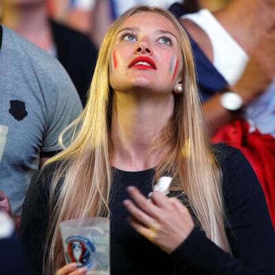 Sexy Fans der Europameisterschaft