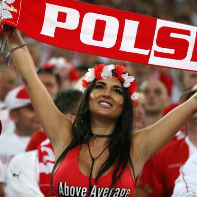 Sexy Fans der Europameisterschaft