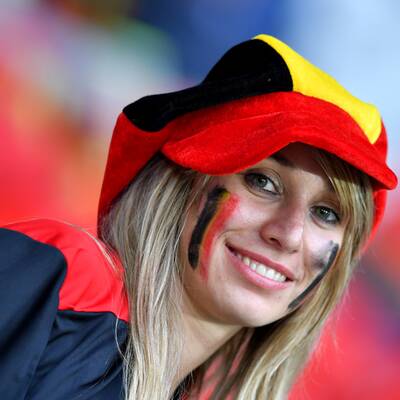 Sexy Fans der Europameisterschaft