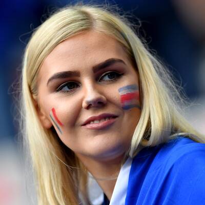 Sexy Fans der Europameisterschaft