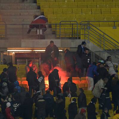 Skandal um Zenit-Hools - die Bilder