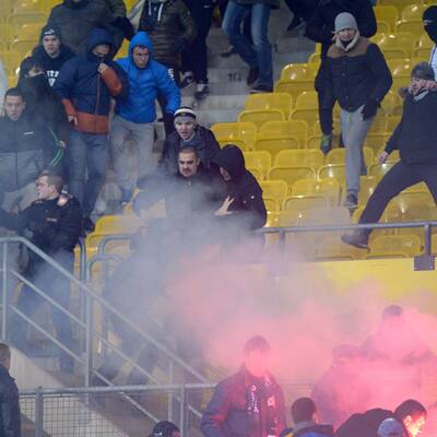 Skandal um Zenit-Hools - die Bilder