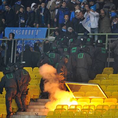 Skandal um Zenit-Hools - die Bilder