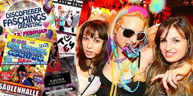 Wilde Partys am Faschingsdienstag