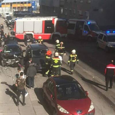 Unfall in Wien-Favoriten