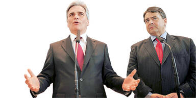 Faymann und Gabriel wollen "Raus aus Atom"