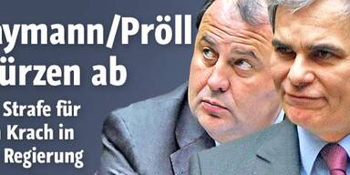 Faymann/Pröll verlieren Wählervertrauen