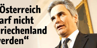 Faymann erklärt die Budgetpläne